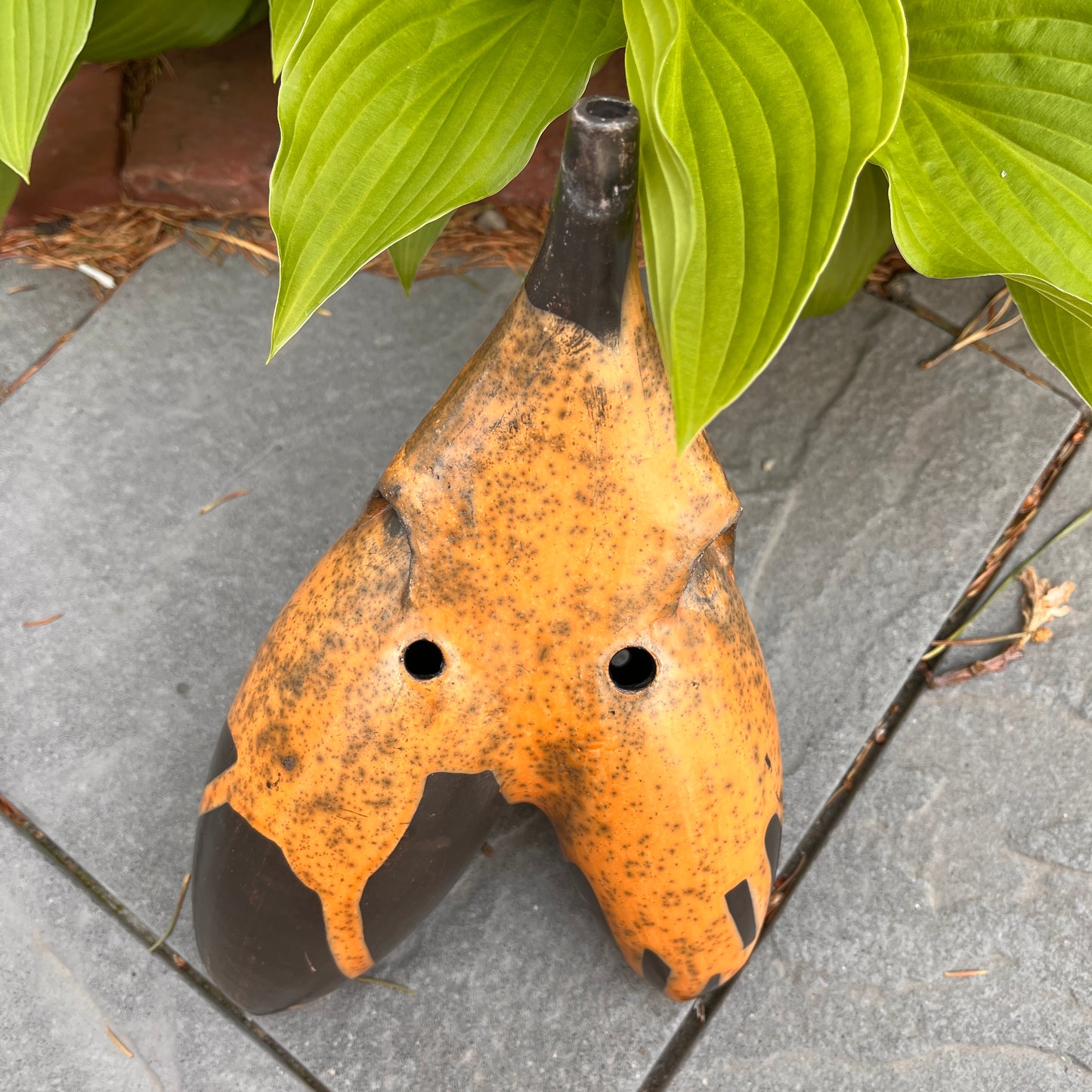 Innate D Drone Ocarina- Stone Whistle
