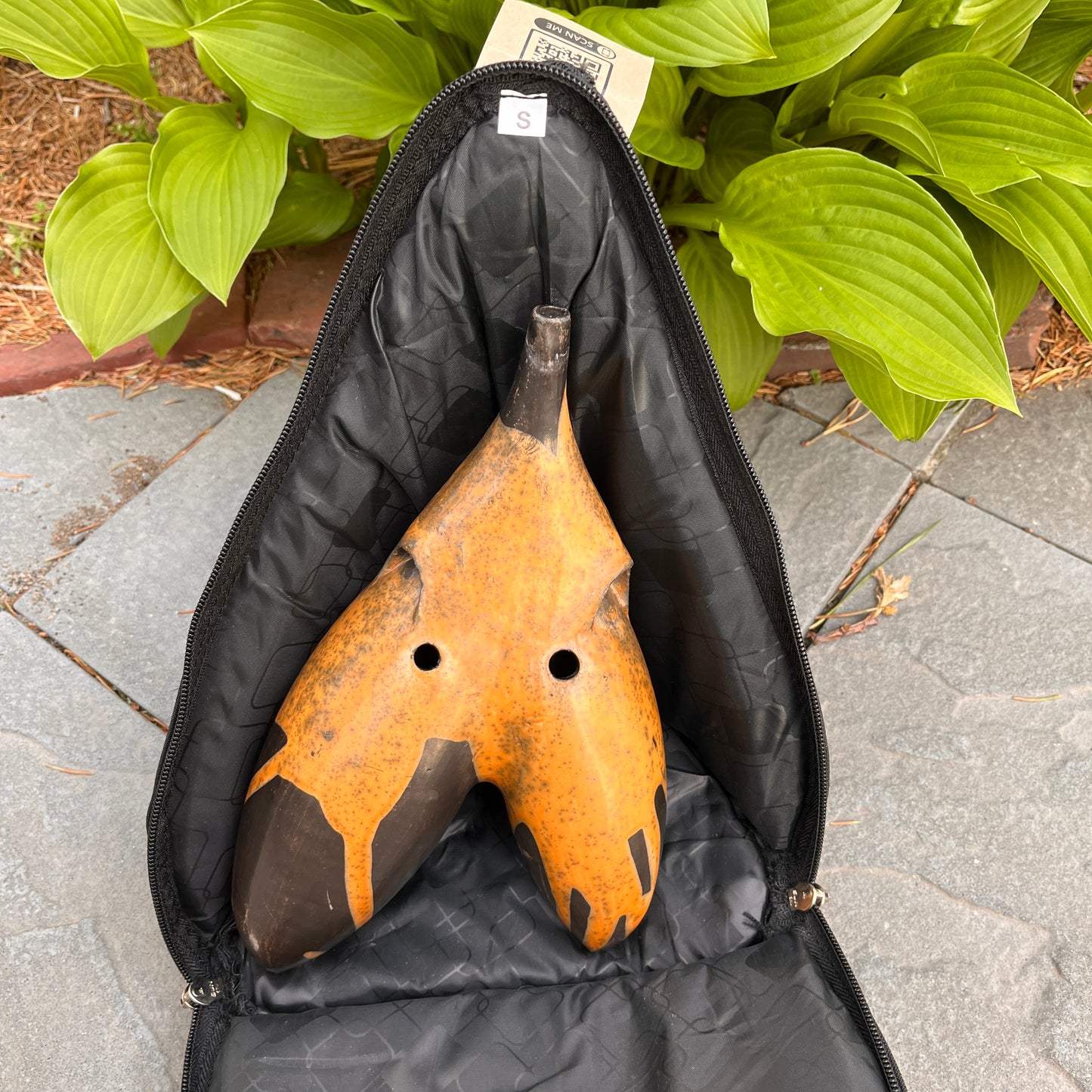 Innate D Drone Ocarina- Stone Whistle