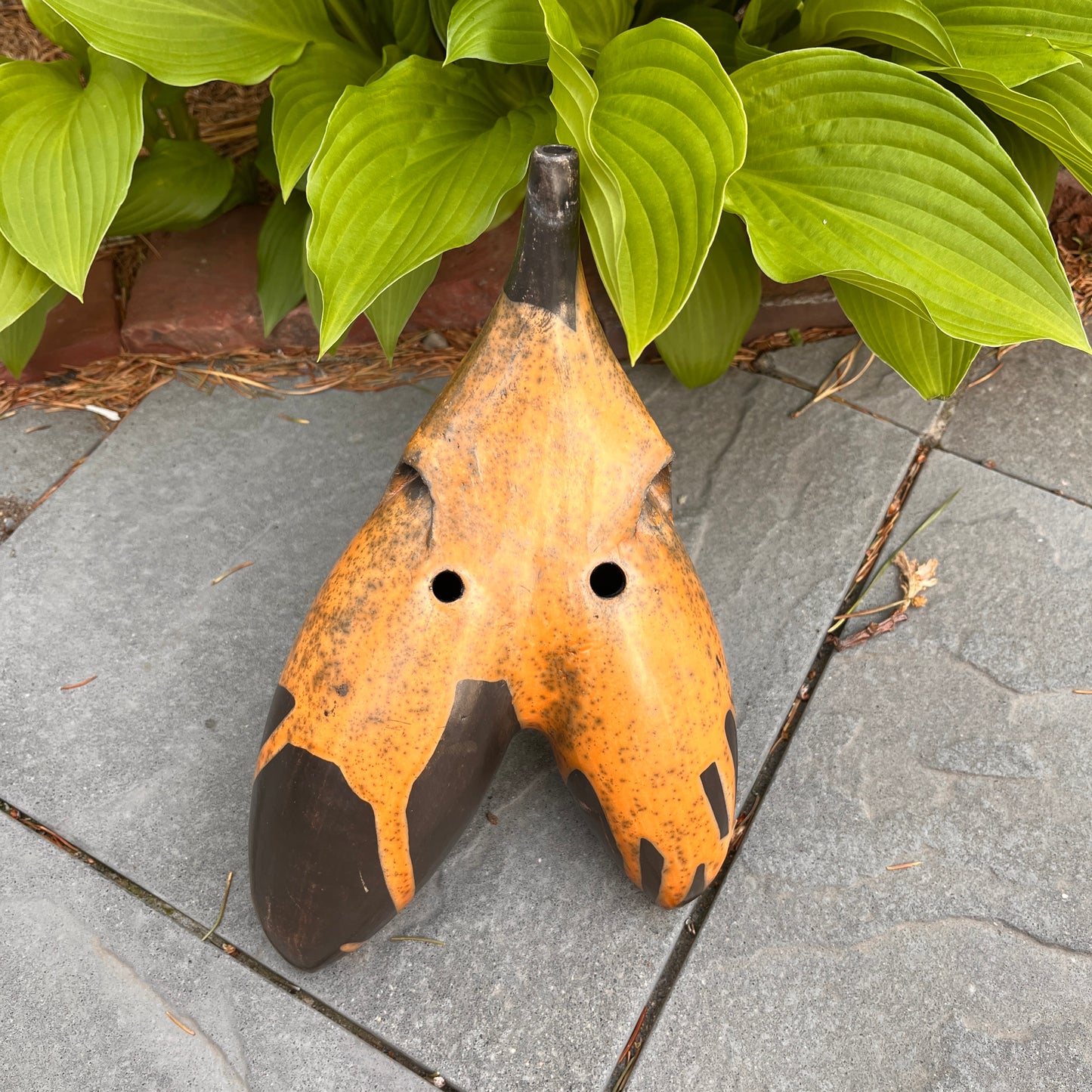 Innate D Drone Ocarina- Stone Whistle