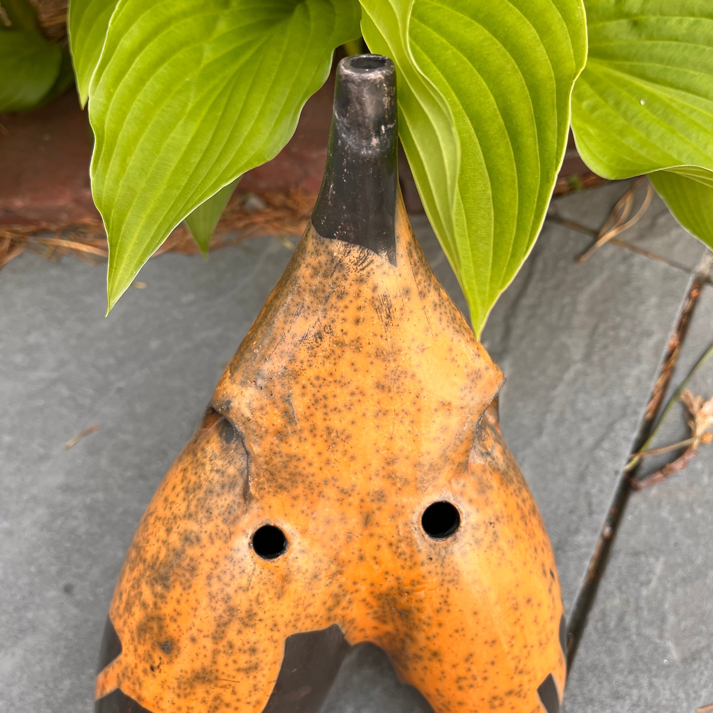 Innate D Drone Ocarina- Stone Whistle