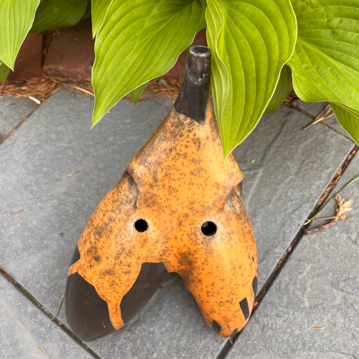 Innate D Drone Ocarina- Stone Whistle