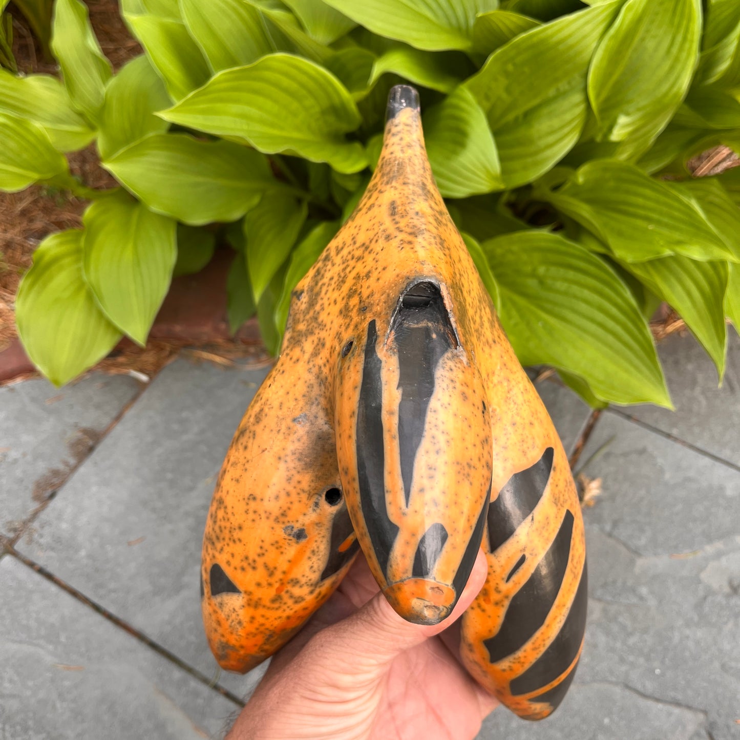 Innate D Drone Ocarina- Stone Whistle
