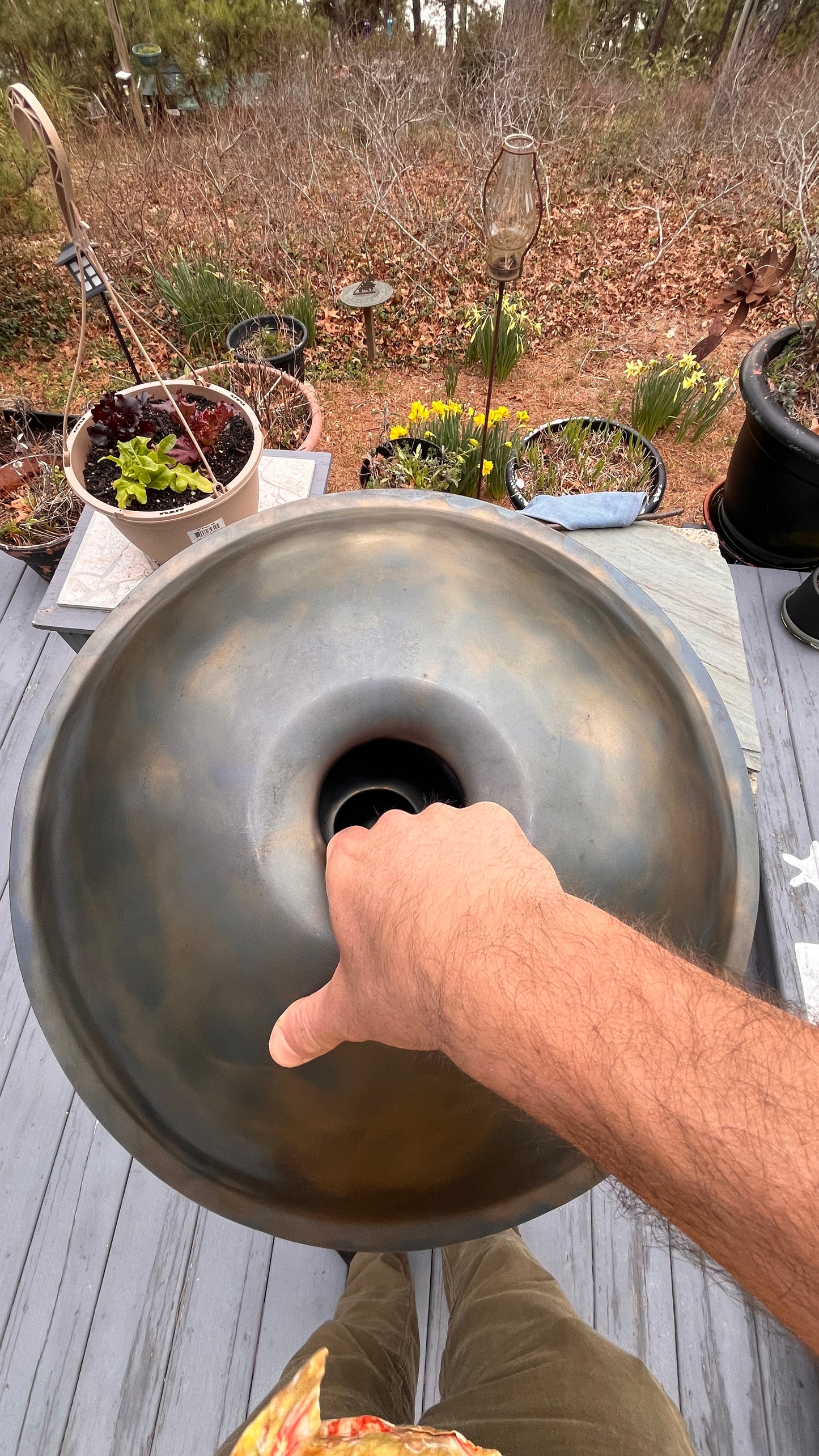 Logan Handpan G# Celtic Mini- Used on Old Souls -Sierra Sound Sculpture