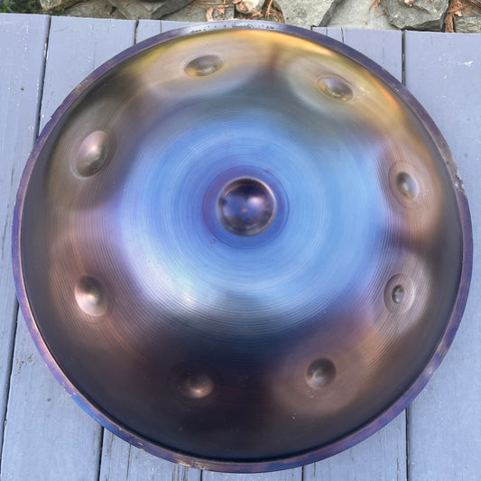 2014 G Averbury Halo Handpan by Pantheon Steel 8 Note